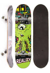 Skateboard Reality semi profissional - Monster Green