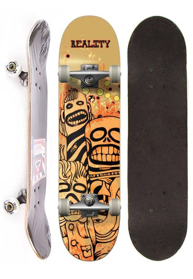 Reality Skateboard Semi-profissional - Monsters