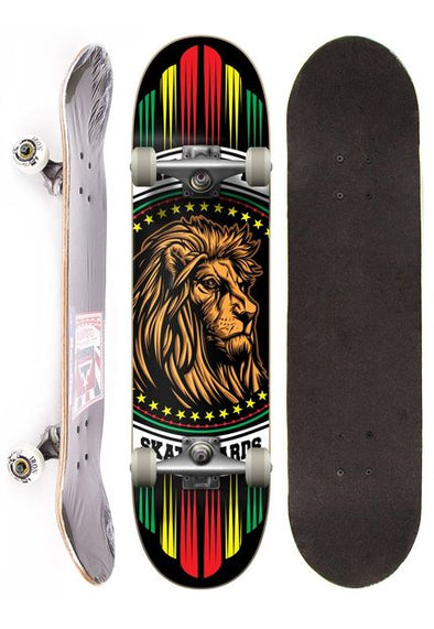 Reality Skateboard Semi-profissional completo street - Lions