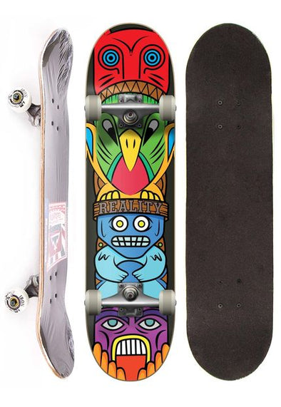 Reality Skateboard Semi-profissional completo street - Totem