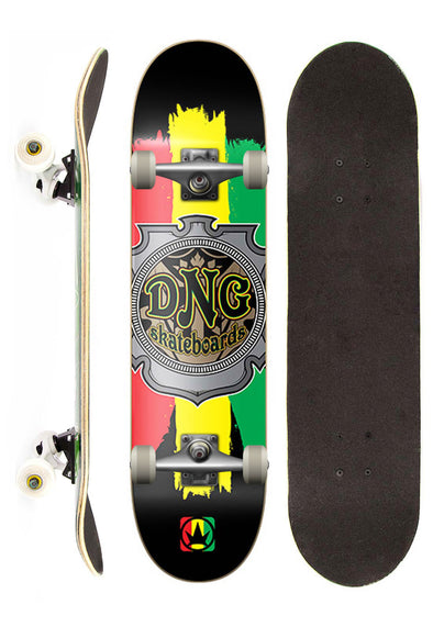 DNG Skateboards Skate Completo DNG Profissional Jamaica Street 7.5"