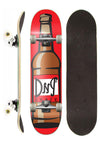 DNG Skateboards Skate Completo DNG Profissional Beer Street Vermelho 7,5"