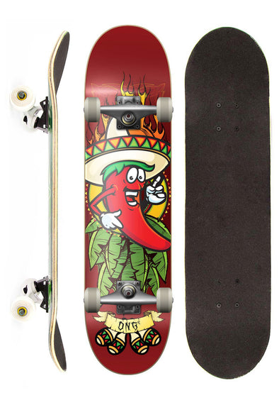 DNG Skateboards Skate Completo DNG Profissional Hot Spice Street 7,5"