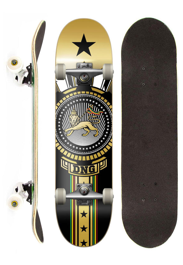 Dng Skateboards Skate Completo DNG Profissional Lion Street 7,5"