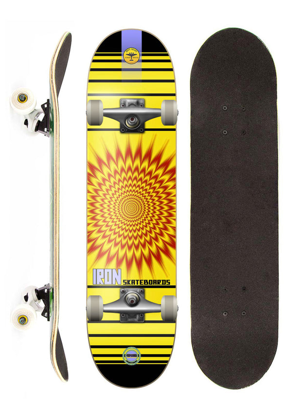 Iron Shape Skate Completo Iron Profissional Hypnotic street 7,5"