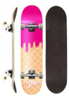 Dng Skateboards Skate Completo DNG Profissional Ice Cream Rosa 7,5"