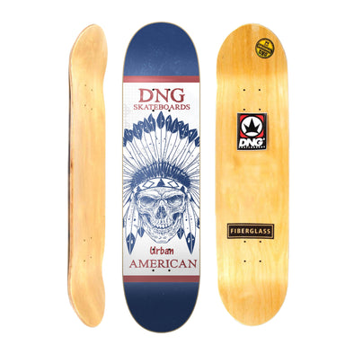 Shape street DNG Skateboards Pro Fibra - Native American