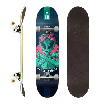 DNG Skateboards Completo Profissional Alien Gangsta