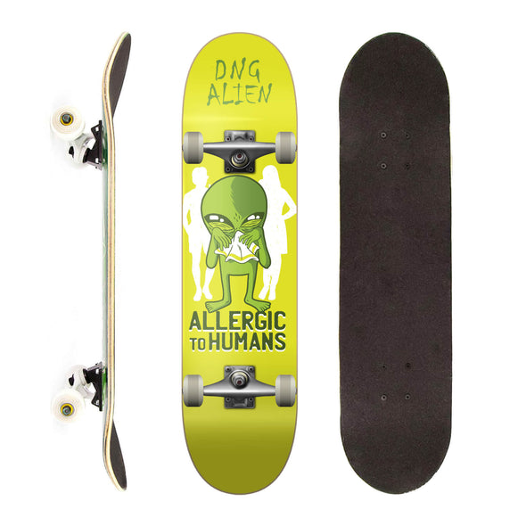 DNG Skateboards Completo Profissional Allergic to Humans