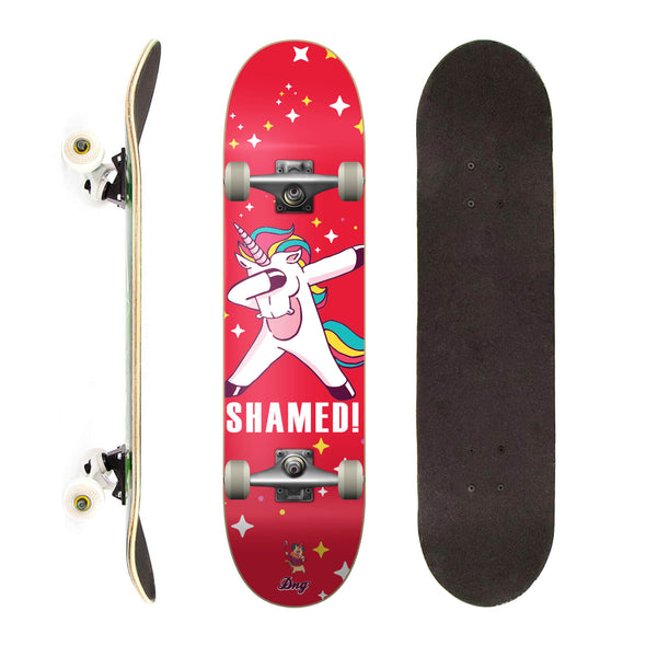 DNG Skateboards Completo Profissional Unicorn Shamed!