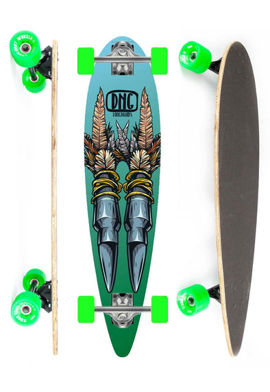 DNG SKATEBOARDS LONGBOARD WAIPAHU BLITH DNG VERDE