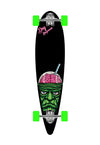 DNG SKATEBOARDS LONGBOARD WAIPAHU BRAIN DNG PRETO