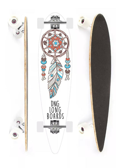 DNG SKATEBOARDS LONGBOARD MAKAHA DREAM BRANCO