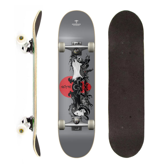 Iron Shape Skate Completo Bushido Red Sun