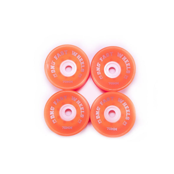 Roda Dng Long Fst 70mm - Laranja