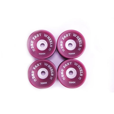 Roda Dng Long Fst 70mm - Roxo