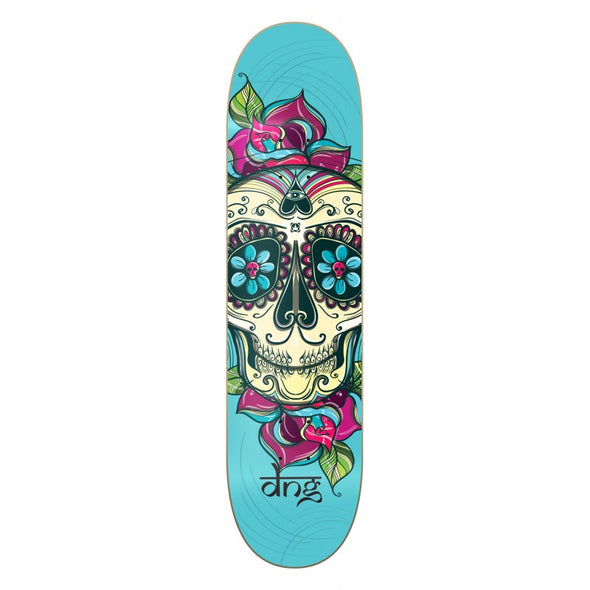 Shape Street DNG Skateboards Pro Marfim - Skull Girl