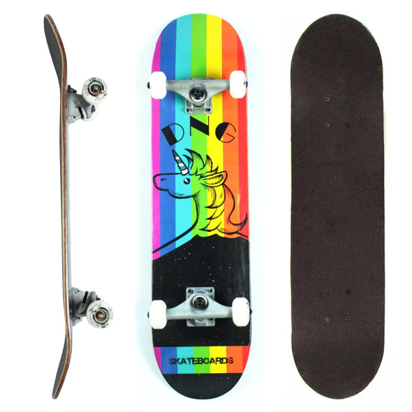 DNG Skateboards Completo Profissional Rainbow in the Stars Preto