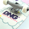 DNG Skateboards Completo Profissional Walking in the Clouds Branco